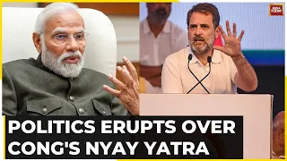 War Of Words Erupts Between Congress & BJP Over Rahul Gandhi's Nyay Yatra | India Today News