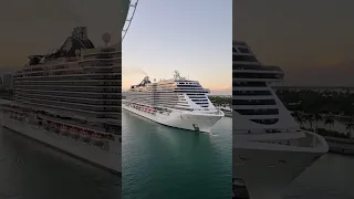 MSC SEASHORE Cruis Ship