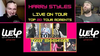 Harry Styles - Top 20 Tour Moments REACTION