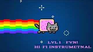 LVL1 - FVN! - High Quality Official Instrumental (TikTok Cat Song)