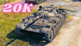 T-100 LT  20K Spot Damage & T-100 LT  20K Spot Damage World of Tanks Replays