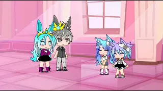 lobo o conejo/ gacha club /meme