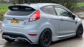 GETTING A NEW EXHAUST FOR MY 300+BHP FIESTA ST200!! **MILLTEK NON RES RACE**