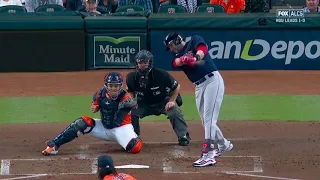 JD Martinez Hits A First Inning Grand Slam | Red Sox vs. Astros (ALCS Game 2)