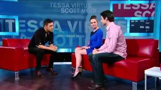 Tessa Virtue and Scott Moir on George Stroumboulopoulos Tonight: INTERVIEW