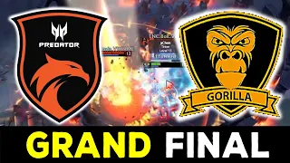 GRAND FINAL !!! TNC PREDATOR vs GORILLA - TINKER PICKED !! ASIAN TIGERS 3 DOTA 2