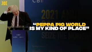 Boris Johnson's strange Peppa Pig speech