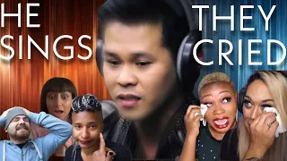 HE SINGS, THEY CRIED | Marcelito sings The Prayer by Celine Dion & Andrea Bocelli | REACTIONS