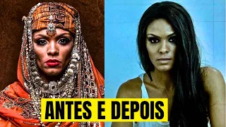 👑 Novela Jezabel Antes e Depois - novelas da Record - Novelas Bíblicas 📖