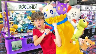 BIGGEST Round 1 Claw Machine Haul EVER! Can We Profit?