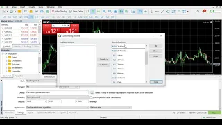 How to Add All Timeframes to the toolbar in Metatrader 5 MT5