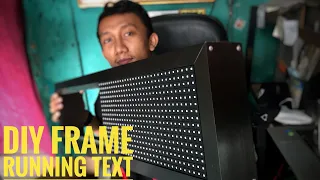 Cara membuat frame running text dengan mudah dan gampang