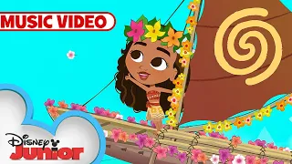 How Far I'll Go | Moana | Disney Junior Wonderful World of Songs |@disneyjunior