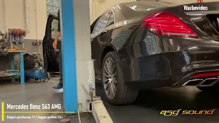 Mercedes Benz S63 AMG |  V1/V3+ | ASG Sound | Kaltstart