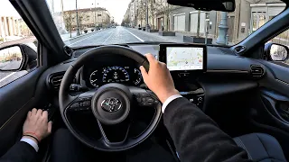 2022 Toyota Yaris Cross 1.5l HEV 116HP - POV Test Drive - Lithuania car of the Year 2022 participant