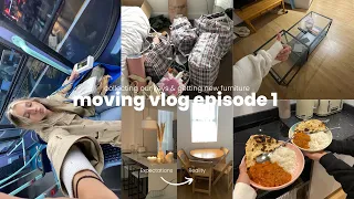 MOVING VLOG EPISODE 1 | picking up our keys and seeing our new flat....