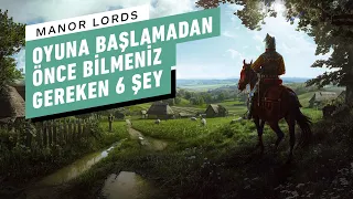 Manor Lords: Oyuna başlamadan önce bilmeniz gereken 6 şey