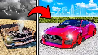 Repairing ABANDONED Junk Cars in GTA 5!