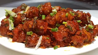 Soya Chilli Recipe | सोया चिल्ली रेस्टोरेंट स्टाइल | Soyabean Chilly | Soya Manchurian | Chef Ashok