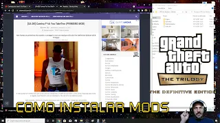 COMO INSTALAR MODS NO GTA TRILOGY GTA The Definitive Edition
