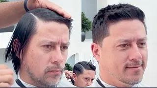 Como hacer corte de pelo tradicional a máquina y tijera paso a paso #hairstyle #cortedecabello