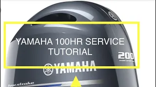 Complete step by step to 100 hr boat service.