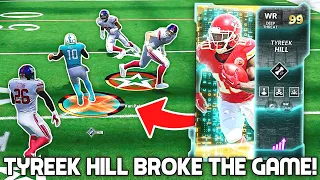 Tyreek Hill BROKE THE GAME! The Fastest Player! Madden 22