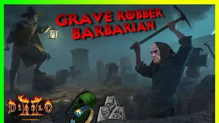 Find Items and High Rune, Never Attack. Grave Robber Barb Guide/Showcase - Diablo 2 Resurrected