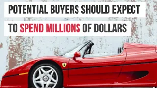 You Can Buy the First Ferrari F50 Ever Built