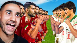 جنگ بازیکنان قدیم و جدید ایران در PES 21😱کی برنده میشه؟🤯🏆
