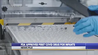 FDA Approves First Covid Drug For Infants