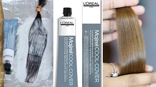 Loreal Cool Cover Colour Without Prilightning ||Majirel Cool Cover || By Salonfact