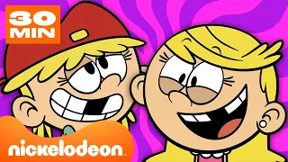 منزل لاود | أفضل لحظات التوأمين لانا ولولا لمدة 30 دقيقة | Nickelodeon Arabia