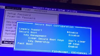 How to disable secure boot for HP computers to upgrade graphic card (Windows 8)