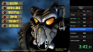 Speedrun Fallout 2 WR No Demo any% 9:28 (World Record)