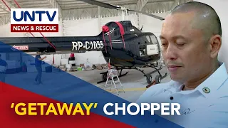 Chopper allegedly owned by suspended Rep. Teves, proof of involvement in Degamo slay DOJ