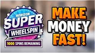 Forza Horizon 5 - BEST UNLIMITED WHEELSPINS METHOD! | FAST MONEY + NO GLITCHING!