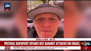 Michael Rapaport speaks out against Hamas terrorism and antisemitism