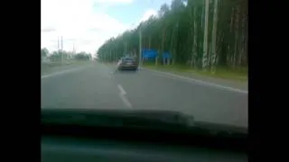 День ВДВ 2011 Тюмень Audi 140km/h