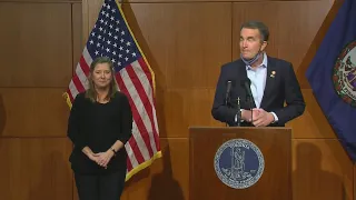 Va. Governor Ralph Northam holds Jan. 6 COVID-19 briefing