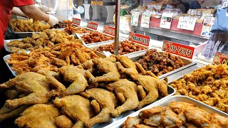 Popular Korean Traditional Market Chicken Video - BEST 5 / korean street food