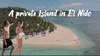 WE STAYED ON A PRIVATE ISLAND?! | EL NIDO PHILIPPINES 🇵🇭🏝️