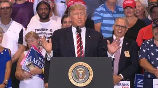 President defends response to Charlottesville violence