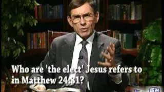 Who are the elect Jesus refers to in Matthew 24:31?