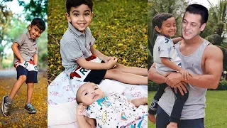 Salman Khan Enjoys Watching Nephew Aahil Play With Sister Aaayat In Garden During Lockdown