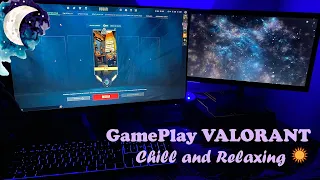 💙 VALORANT pero chill y relajante 💙 (ASMR) (Keyboard and Mouse Sounds) 💤