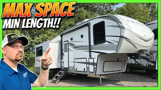 SHORTEST Fifth Wheel w/Big Opposing Slides!! 2023 Cougar 27SGS