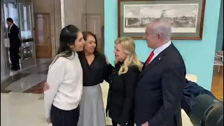 Netanyahu meets US-Israeli woman jailed for drug trafficking after Putin gives pardon | AFP