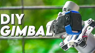 how to make a gimbal  | diy gimbal for action camera