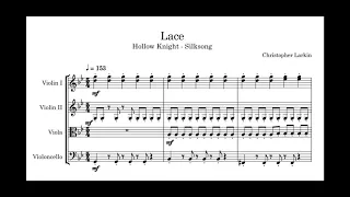 Hollow Knight: Silksong - Lace (sheet music/transcription)